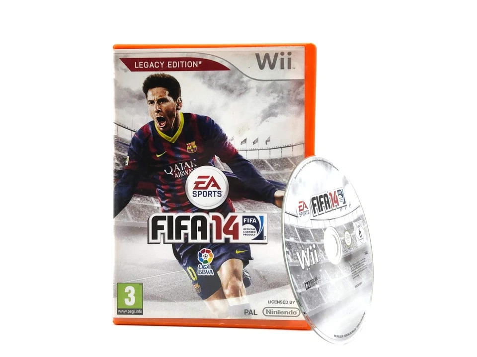 Nintendo Wii Fifa 14 completo Pal España, foto 1 de 4
