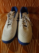 ASICS Gel-Resolution X Men's Tennis Pickleball Shoes White Blue Size 12.5...