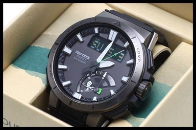 Casio Pro Trek PRW-70Y-1JF Multi-Field Solar Watch Analog Dial Used From Japan