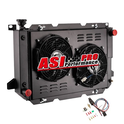 3 Row Radiator Shroud Fan For 1983-97 Ford F150 F250 F350 Bronco 5.0 5.8 7.5L V8