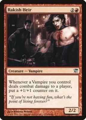 RAKISH HEIR X 4 E/X+ INNISTRAD MAGIC THE GATHERING