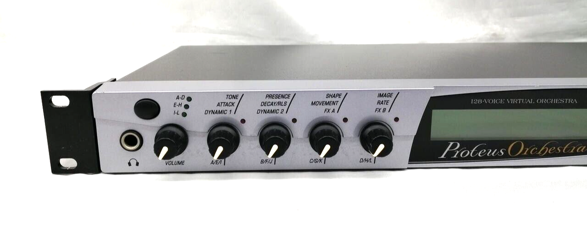 E-MU Proteus Orchestra 128-Voice Virtual Sound Module 1U Rack 