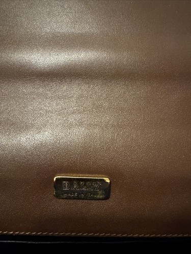 Vintage Bally Italian Leather Travel Wallet New - Picture 10 of 11