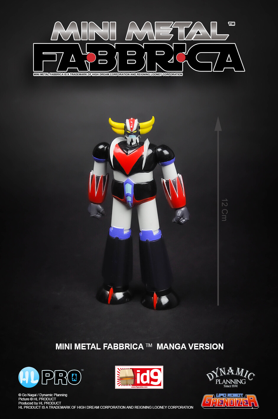 High Dream HL Pro Grendizer Fabbrica Mini Metal фигурка из литья под давлением Manga Ed