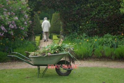 FOTO HIDCOTE HERRENHAUS GARTEN BESUCHER SCHLENDERN GERNE DURCH DIESE BELIEBTE NAT