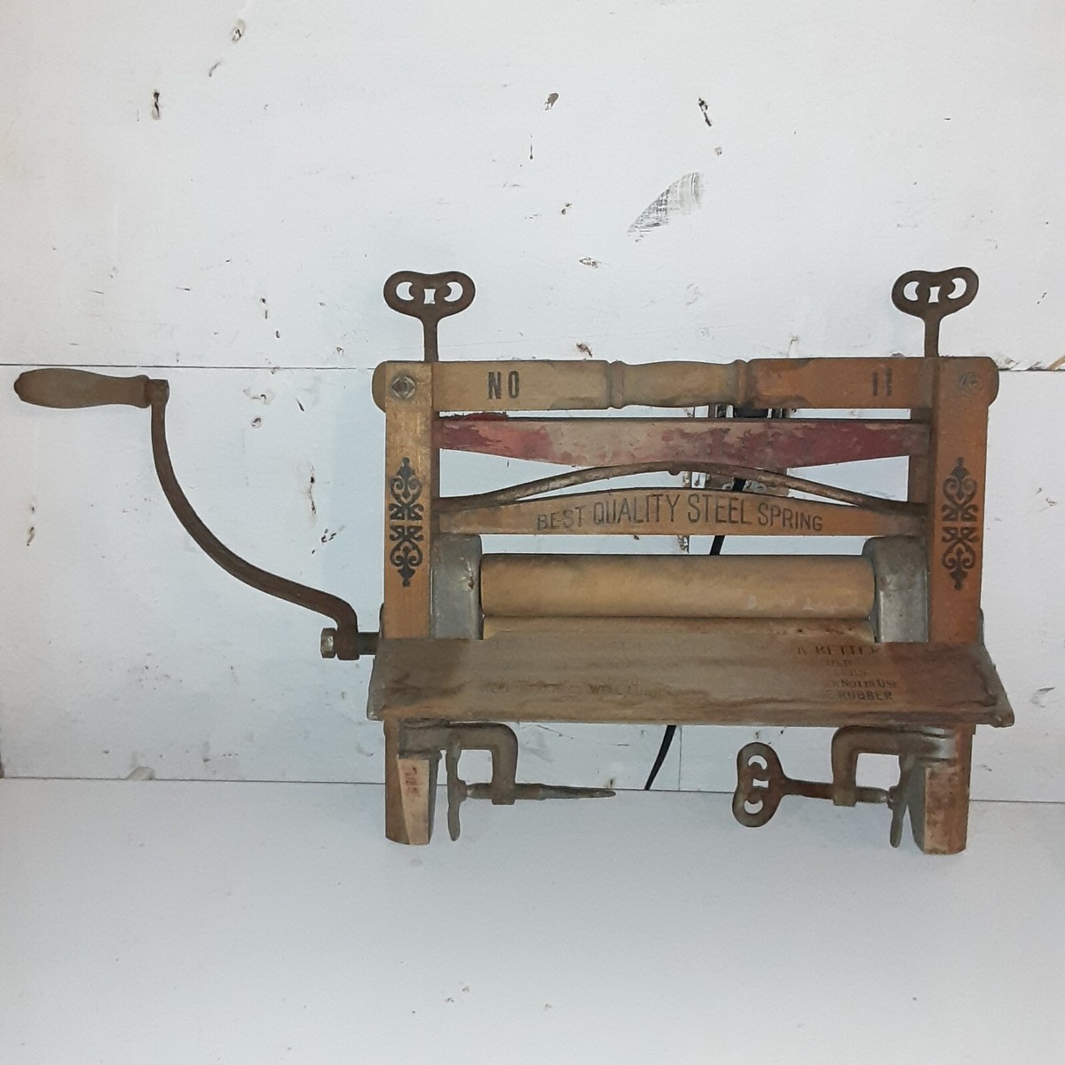 Antique DOWSWELL, LEES No. 11 Clothes Washing Machine