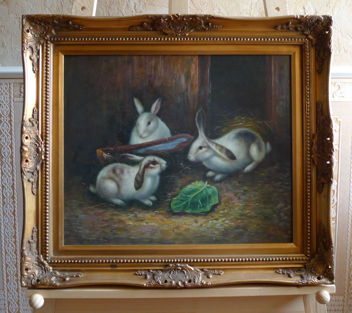 Feder-Kunstwerk Gemälde 60x60 Cm – Moderne 3D-Leinwand Mit Rahmen, Wanddekoration Für Wohnzimmer & Schlafzimmer