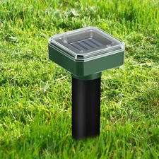 4 Pack Solar Ultrasonic Mouse Repeller – Outdoor Rodent Pest Control Device