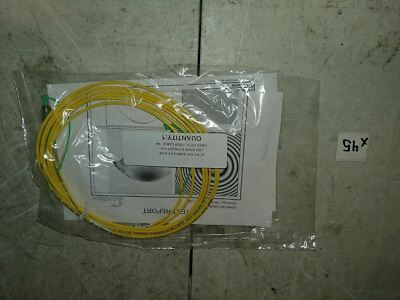 NIB FIBER OPTIC RISER CABLE 3M SC/FC APC SIMPLEX 8.3/125 OS2 STRAIGHT A-A,,,QTY 