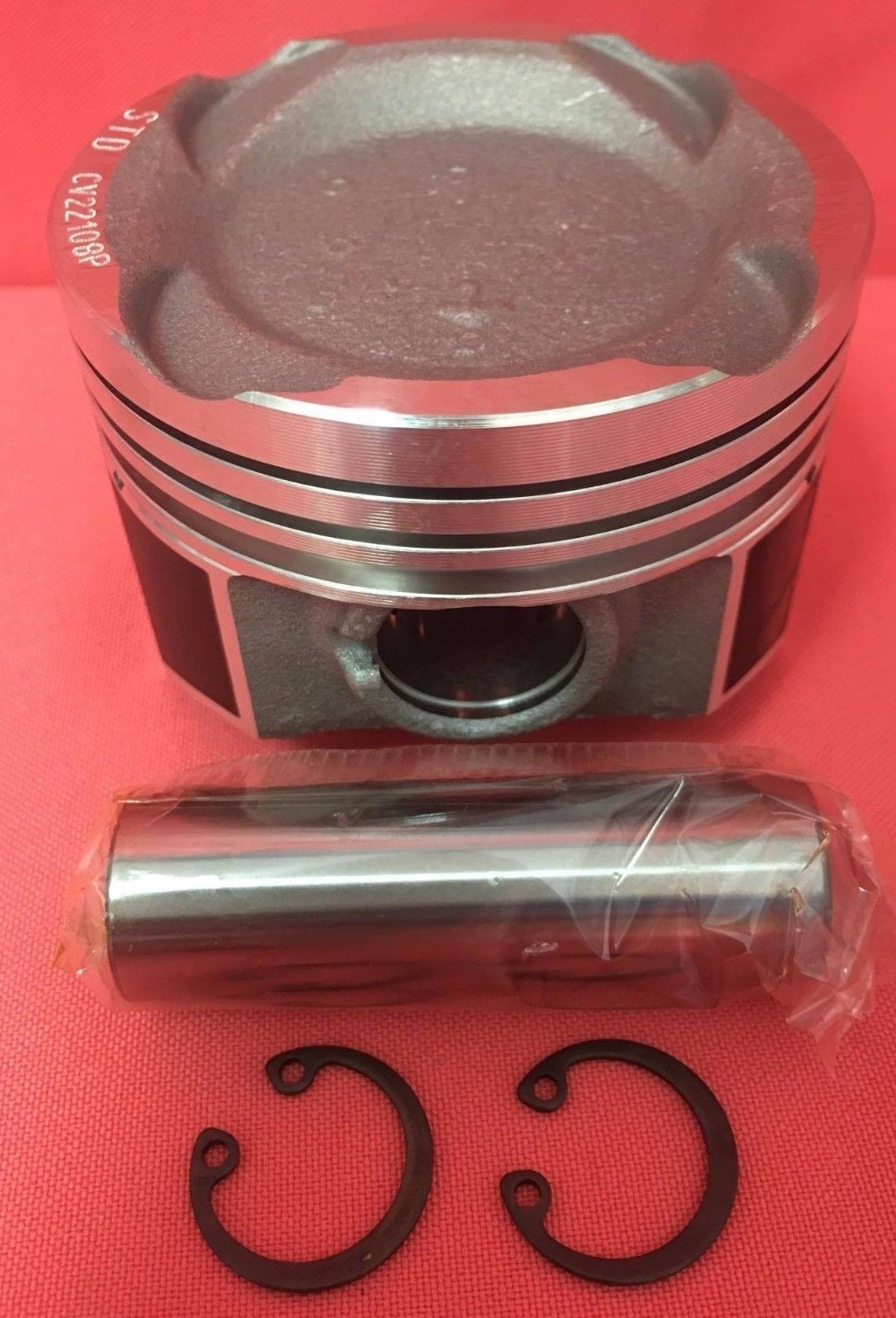 YCP 75mm Teflon Coated Vitara Pistons Low Comp+ NPR Rings+Gasket Honda