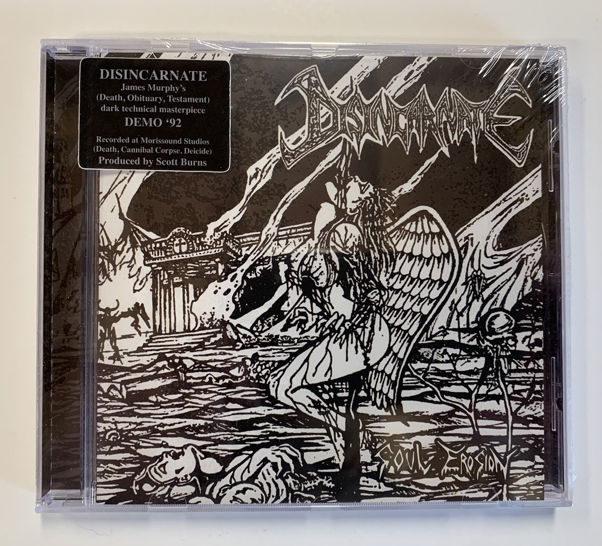 Disincarnate - Soul Erosion Demo 1992 CD James Murphy Florida