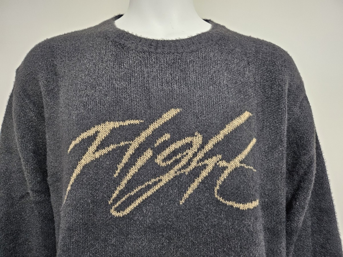 Jordan Flight Heritage Crop Sweater FD7389-045 Off Noir Size XL | eBay