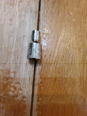 Mac Tools PT 1/4'' Drive 5MM Metric Spline Chrome Socket M5SMMRPT