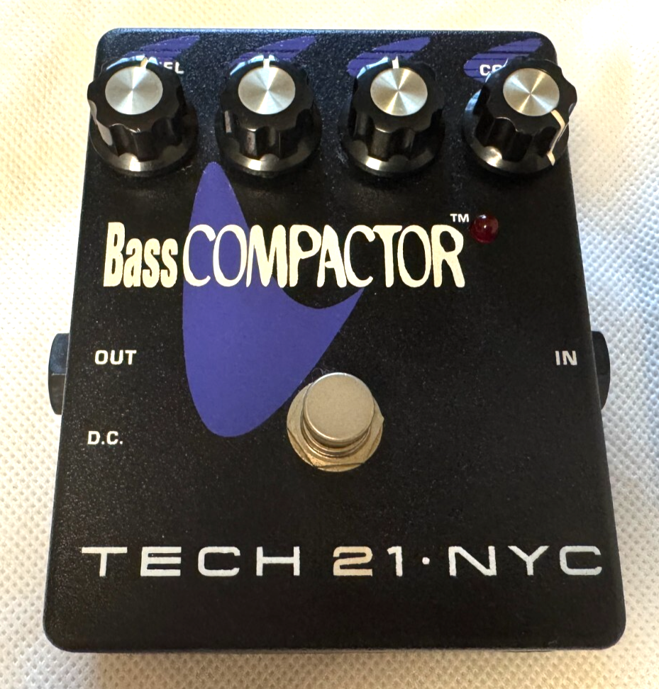 ベース TECH 21 NYC Bass COMPACTOR TECH21 NYC Bass Compactor Bass Effects Pedal | eBay