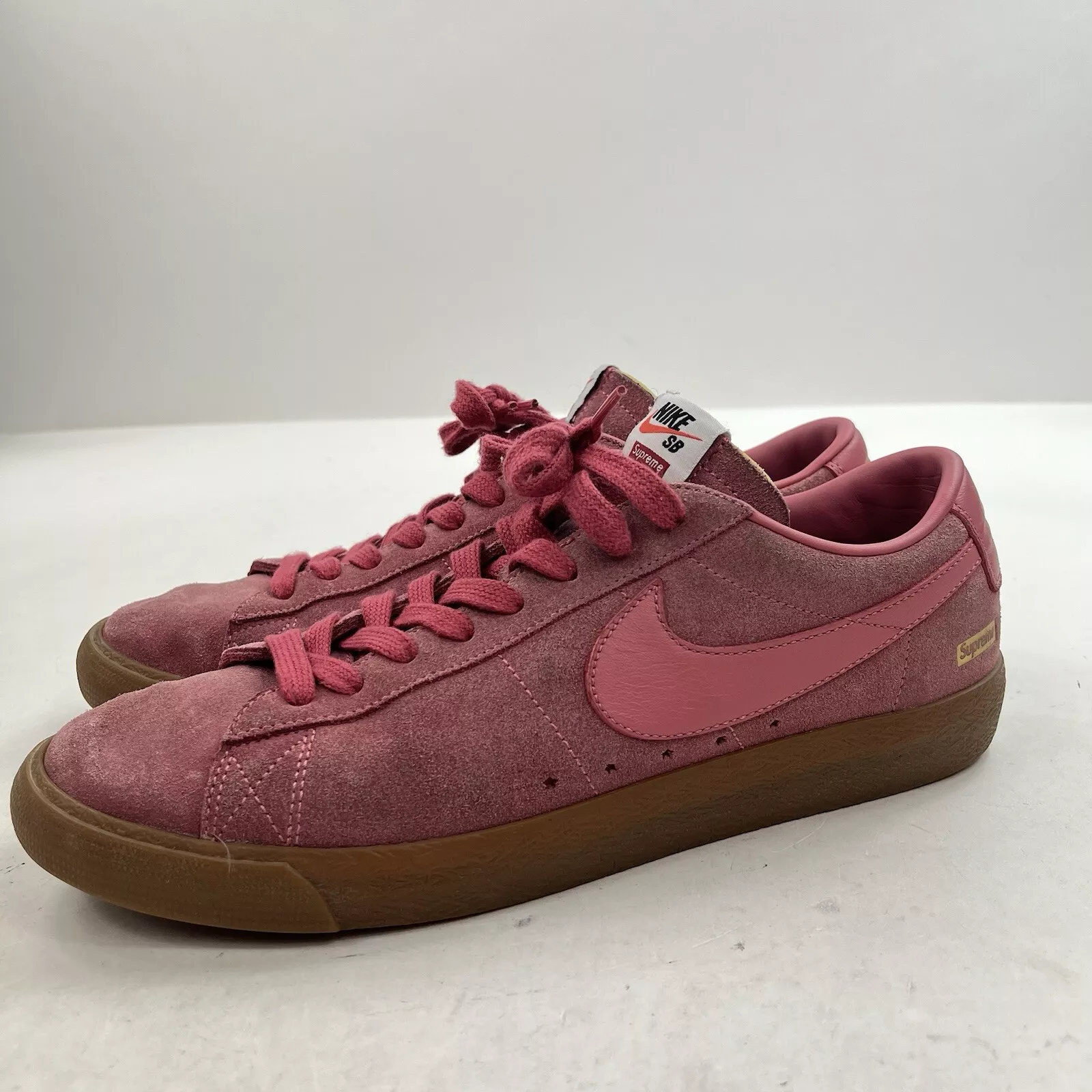 NIKE SUPREME X SB BLAZER LOW GT DESERT BLOOM 716890 669 TAILLE 11