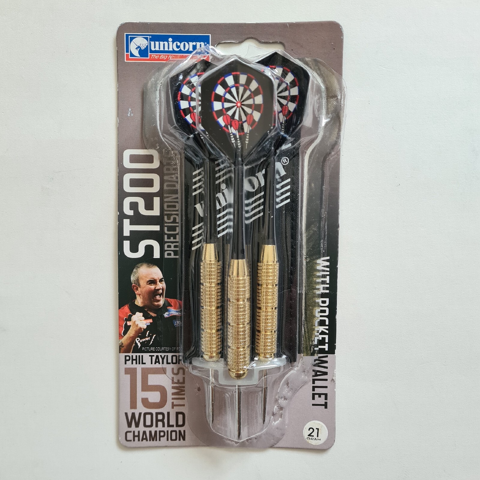 Unicorn Phil Taylor Dart Board And Darts Matttroy