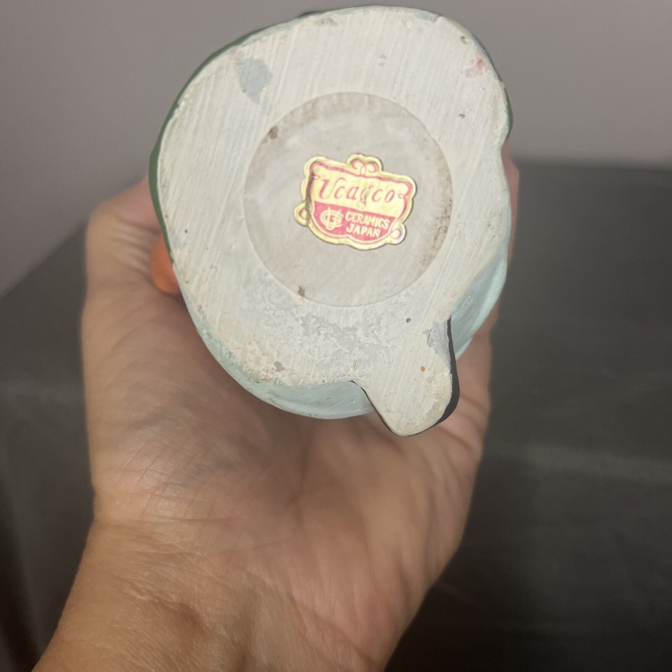 Early Ucagco Ceramics Japan Lady Geisha in Kimono Figurines Matte