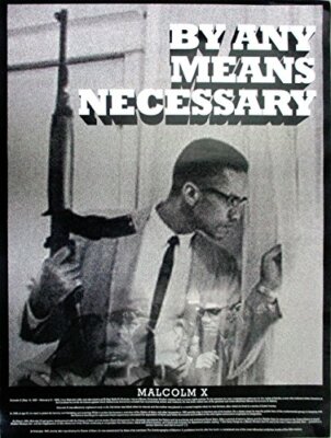 Malcolm X Poster By Any Means Necessary (18x24)
