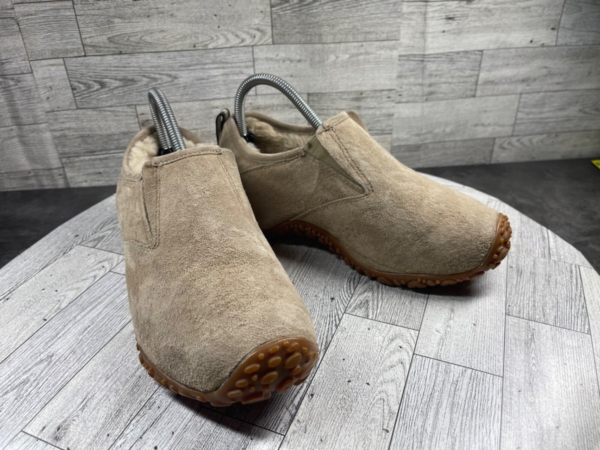 Merrell Yeti Chameleon Loafers Moccasin Women 7 Shoes Brown Suede