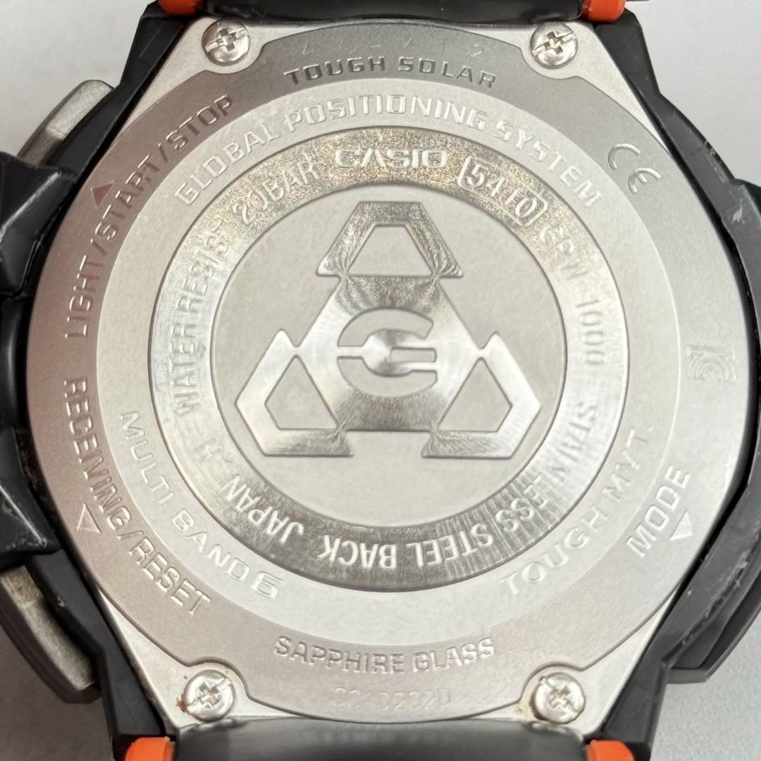 CASIO G-SHOCK GRAVITYMASTER GPW-1000-4AJF Orange Triple G CASIO G-SHOCK GRAVITYMASTER GPW-1000-4AJF Orange Triple G