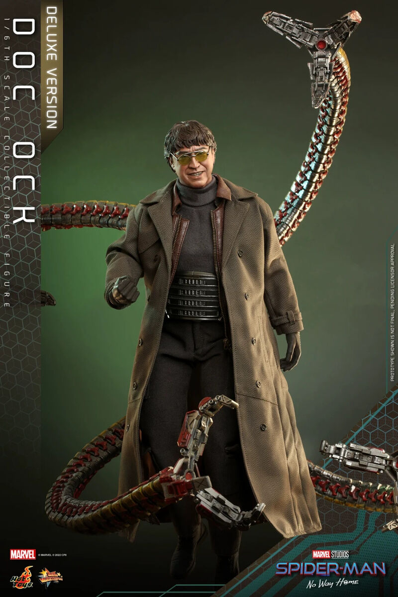 Hot Toys MMS632 1/6 Doctor Octopus THE OCK Action Figure Collection Pre-sold