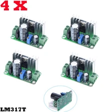 4Pcs LM317T DC-DC Adjustable Converter Module Buck Step Down Linear Regulator