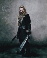 DEAN O'GORMAN signed Autogramm 20x25cm RINGS HOBBIT in Person autograph COA