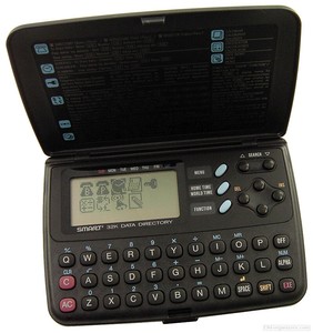electronic pocket organizer