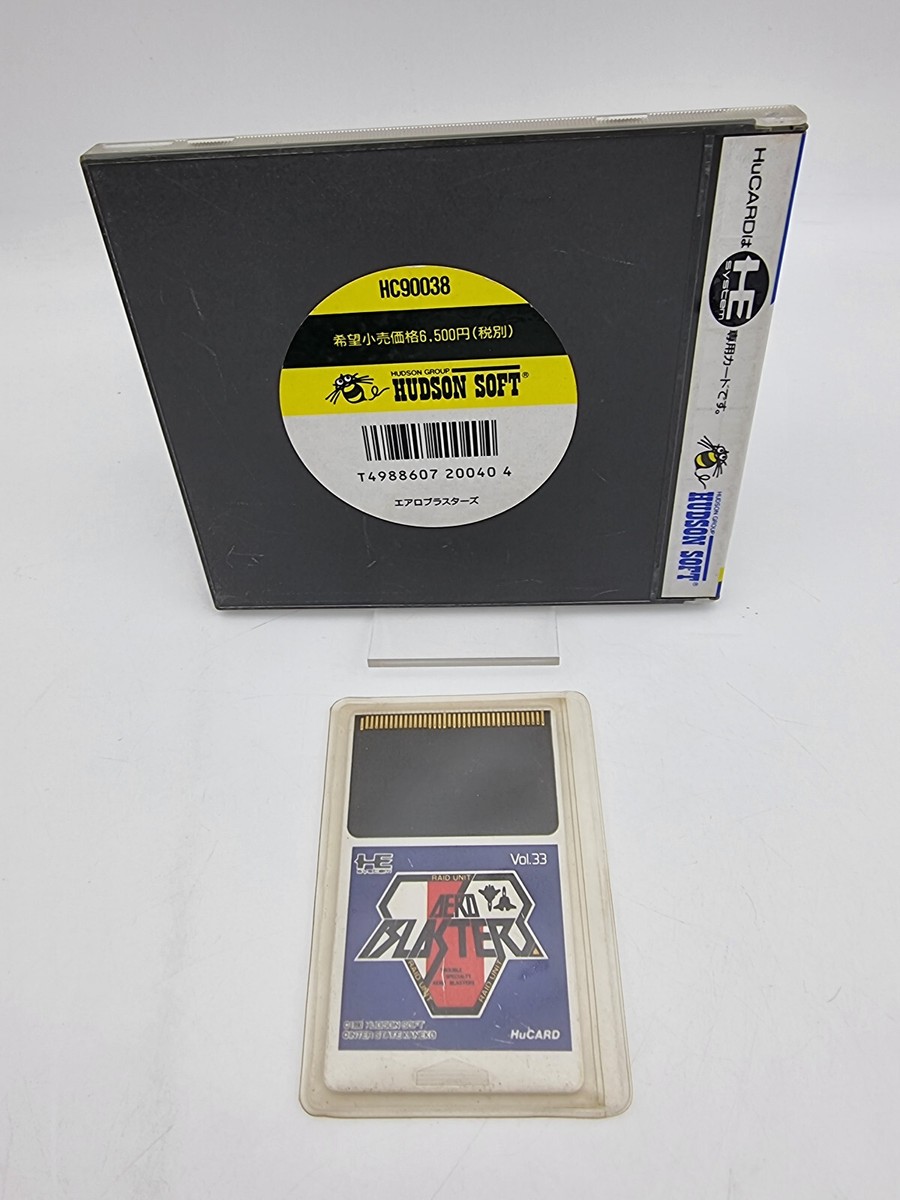 Aero Blasters Pc Engine Japan Version Used Tested | eBay
