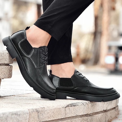 Breathable Men Dress Shoes Waterproof Light Oxford Shoes Non Slip Soft Loafers - Picture 15 of 25