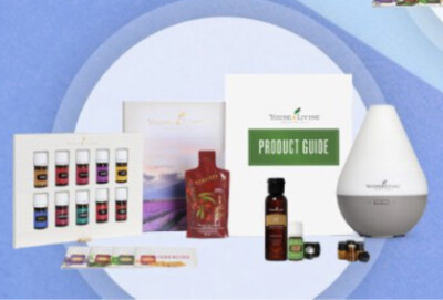 Young Living Ätherische Öle Starterset Tautropfen Diffuser & 11 Öle