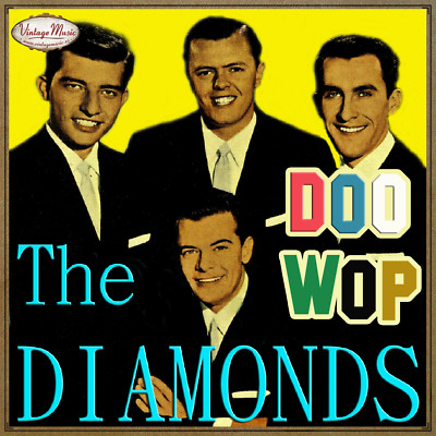 THE DIAMONDS CD Vintage Pop Rock / Doo Wop , Little Darling , The Stroll , Zip Z