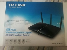 Modem Router wifi tp-link AC 750 Wireless dual band gigabit-ADSL2+