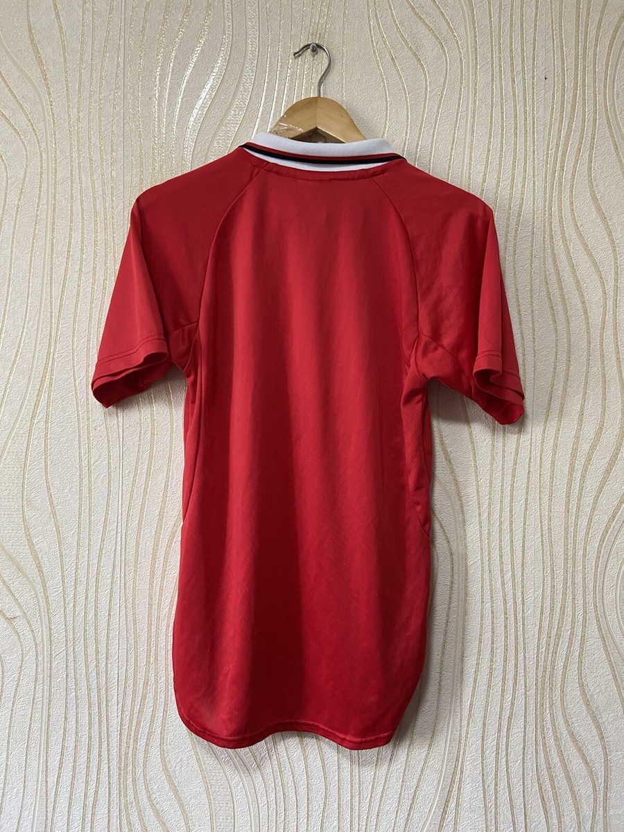 Manchester United 公式1999年 Tシャツ MANCHESTER UNITED 1999 HOME FOOTBALL SHIRT SOCCER JERSEY RETRO