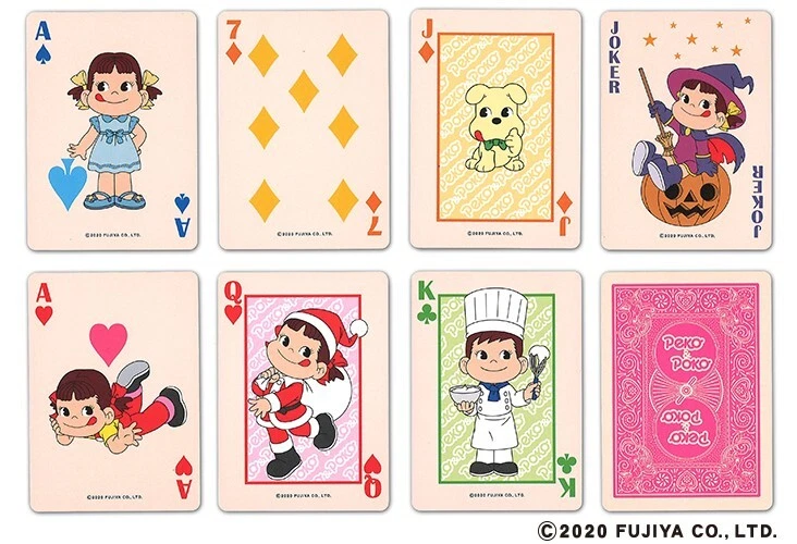 Bicycle Fujiya Peko Playing Cards / Trump / Rare - Image 4 of 4