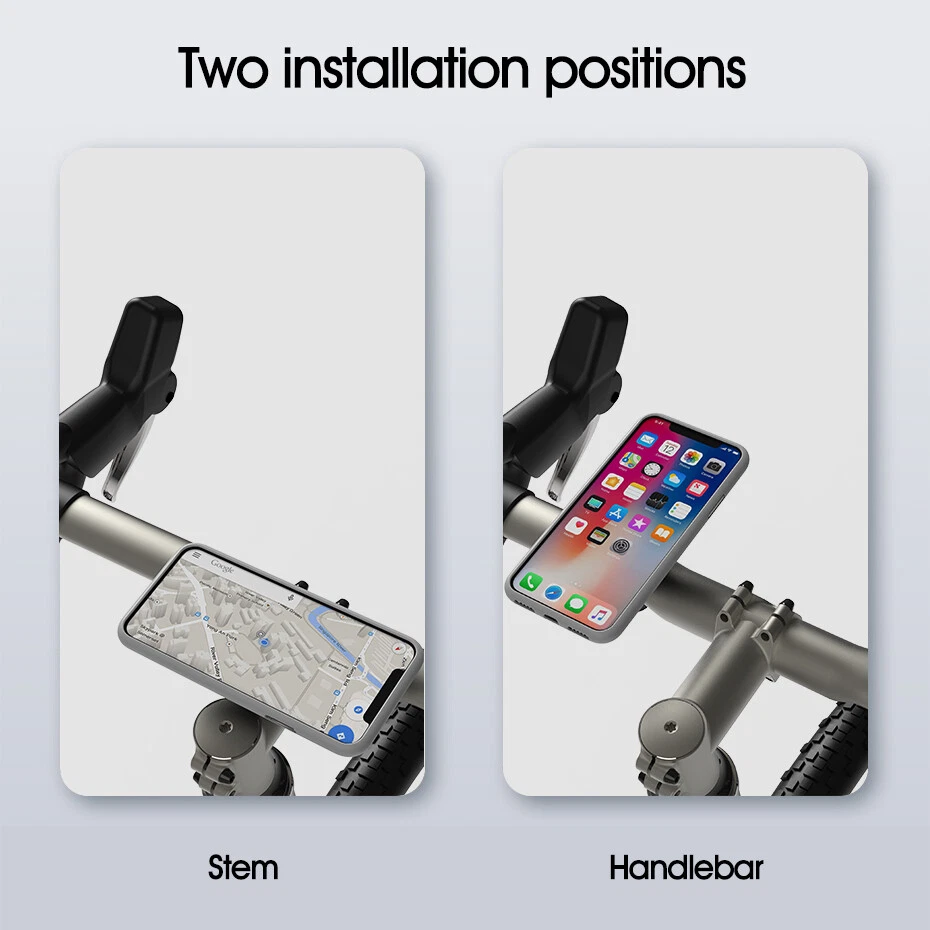 Aluminum Mountain/Road Bike Stem Handlebar Phone Mount, Motorcycle Mobile Holder - Image 3 of 4