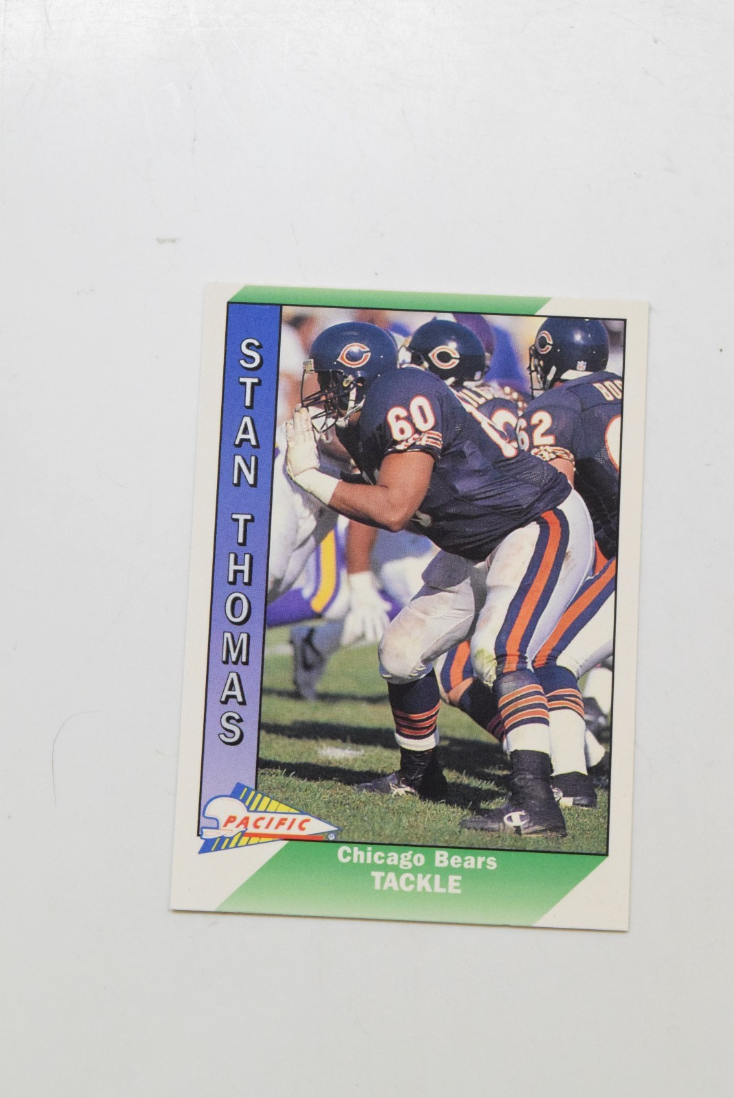 1991 PACIFIC PLUS SERIES II #561 STAN THOMAS RC. CHICAGO BEARS. NM