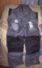 Men Hardwater Ice Fishing Bibs 4X Tall Striker Ice Bib Floating Cold Weather Bib