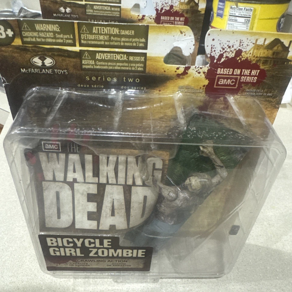 Bicicleta The Walking Dead Chica Zombie Serie 2 McFarlane TWD Foto 4 de 4