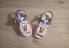 Vintage Y2K 1999 Licenced Teletubbies Little Girls Pink White Sandals Sz 9 Used — photo 2