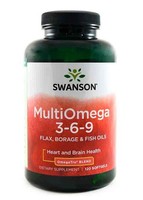 Swanson Multiomega 3-6-9 120 KapsułEk