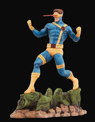 MARVEL GALLERY - CYCLOPS - DIAMOND SELECT - FIGUR - PVC DIORAMA - NEU