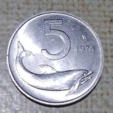 5 lire delfino 1974 Fdc Uncirculated 4 Pz Disponibili Scegli Tu La Quantità