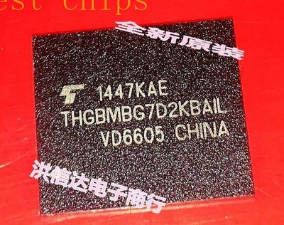 1x Used THGBMB67D2KBAIL THGBMBG7D2K8AIL THGBMBG7D2KBA1L THGBMBG7D2KBAIL FBGA153 