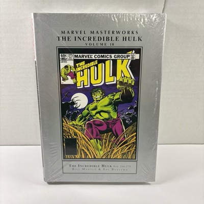 MARVEL MASTERWORKS INCREDIBLE HULK Vol. 18 (2024, 1st Print) Hardcover, Sealed