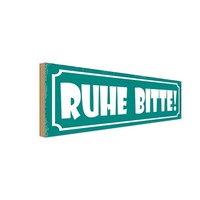 Holzschild 10X27 Cm Ruhe Bitte Deko Geschenk Holz Schild