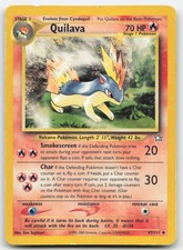 Quilava (47) 47/111 Neo Genesis Unlimited Pokemon TCG DM on eBay