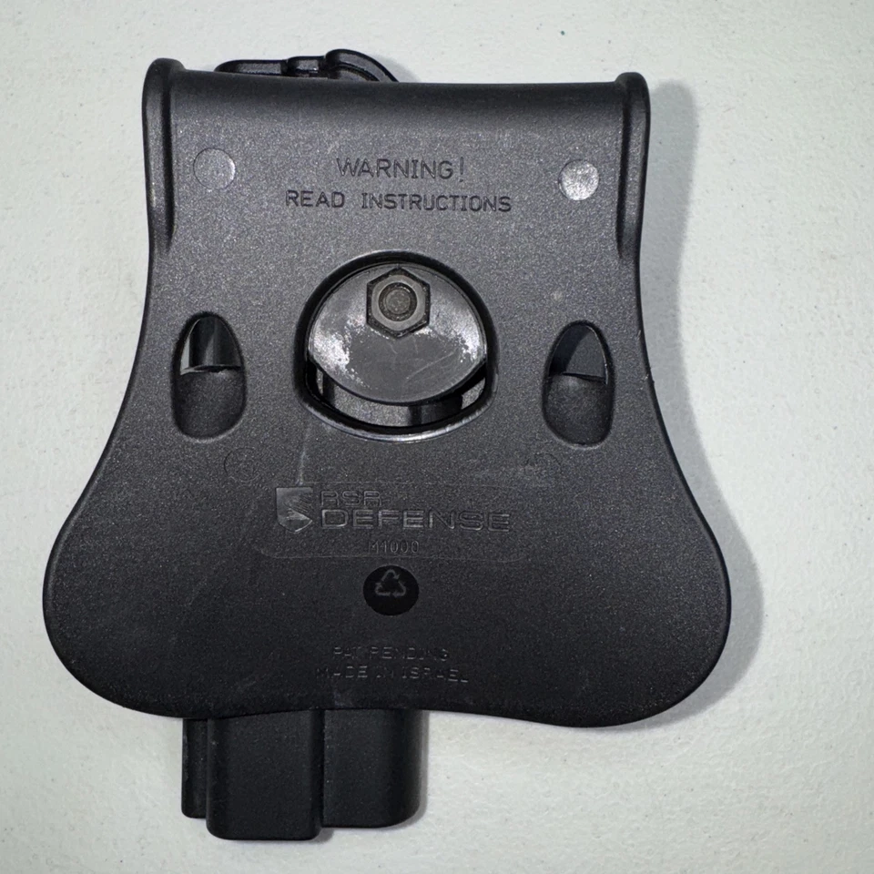 IMI (RSR) DEFENSE POLYMER SPRINGFIELD XD RIGHT HAND PISTOL HOLSTER Black - Image 3 of 4