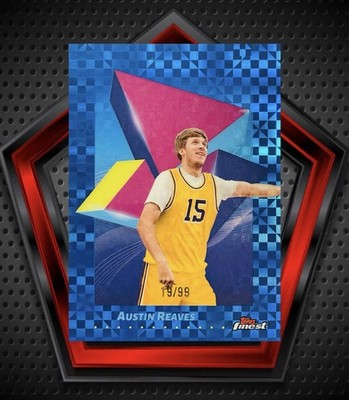 ブレアフェス トランプ Austin Reaves *19/99* 2024-25 Topps Finest Blue X-Fractor #47