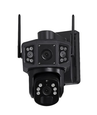 9MP Wireless Solar Camera WIFI Security Outdoor Battery PTZ CCTV Home House V380